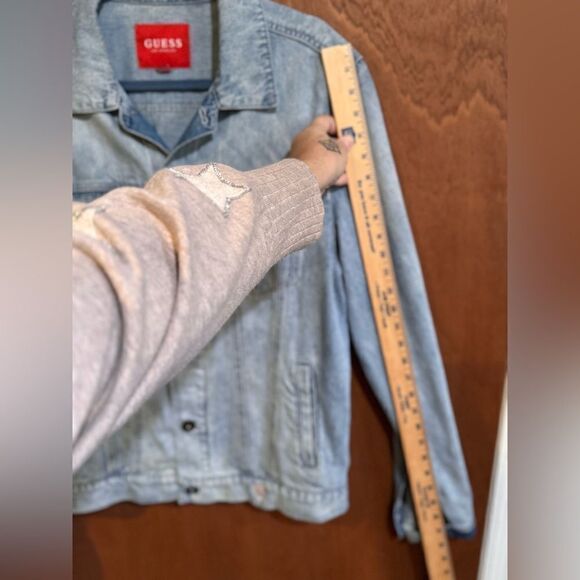 Vintage Guess Jean jacket size L - Picture 6 of 6